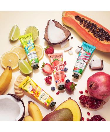 Eveline Hand Balm Cream Strawberry Moisturising Smooth Skin Care - 50ml - Buy Online on GoSupps.com