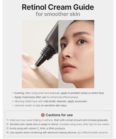 Buy Retinol 3D Cream - Korean Vitamin A Face Moisturizer for Lifting & Wrinkle Repair - Vegan & Dermatologist Tested - 0.7 oz - International Shipping Available - Buy Online on GoSupps.com