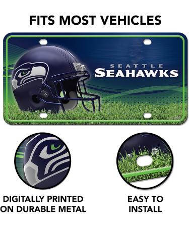 Michigan Wolverines Metal License Plate Tag - Team Color 6 x 11.5 - Buy Online on GoSupps.com