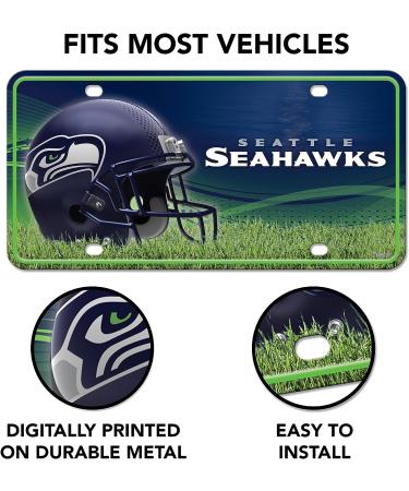 Rico Industries NFL Fan Shop Metal License Plate Tag Pittsburgh Steelers 6 x 11.5-" Team Color - Buy Online on GoSupps.com