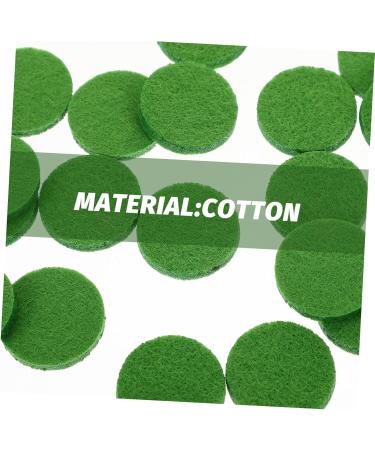 100% Cotton Blade Fragrance Pads - Diffuser Refill for Bracelets & Humidifiers | Aromatherapy Miss Cotton Green 2.2x2.3cm - Buy Online on GoSupps.com