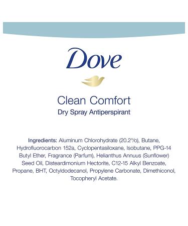 Dove Men+Care Clean Comfort Antiperspirant Deodorant Spray 3.8oz - 3 Pack - Buy Online on GoSupps.com
