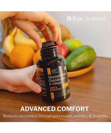 Glucosamine Chondroitin MSM Capsules for Joint Health | Triple Strength Formula for Men & Women | Reduces Joint Discomfort | Antioxidant Properties - 120 Tablets - Buy Online on GoSupps.com