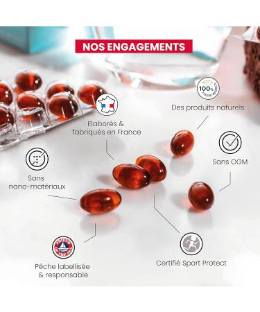 ALOM A LABORATORIES - Omega 3 + Vitamin C + Yeast - Immune Defenses - 10 Years of Research - Proven Effectiveness - Made in France - Cure 1 Month - Buy Online on GoSupps.com