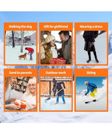 Heat Socks for Women Men | Rechargeable Electric Heated Socks | 2 Pairs with 5000mAh Power Bank | 4 Levels Heating | Winter Warm Outdoor Sports Socks - Buy Online on GoSupps.com