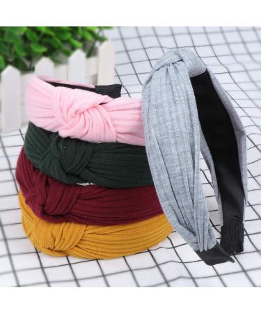 Coolty 10-Piece Elastic Hair Band Set | Stylish Turban Knot Headbands for Women | International Shipping Available - Buy Online on GoSupps.com