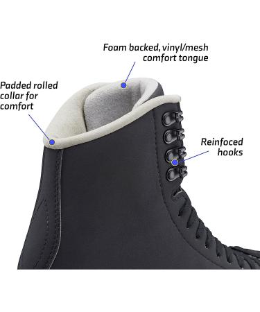 Jackson Ultima Artiste Skate with Mark IV Blade - Black - Size 4 - Buy Online on GoSupps.com