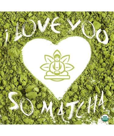 Organic Matcha Green Tea - Buddha Teas | OU Kosher, USDA Organic, 18 Bleach-Free Bags - Buy Online on GoSupps.com