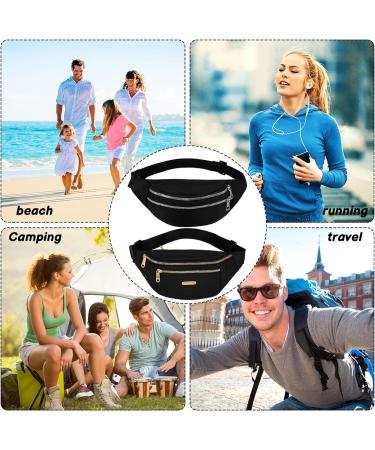 Waterproof Adjustable Belt Pocket for Men & Women | Auidy 6txd 2-Piece Hip Pocket for Outdoor Sports - Buy Online on GoSupps.com