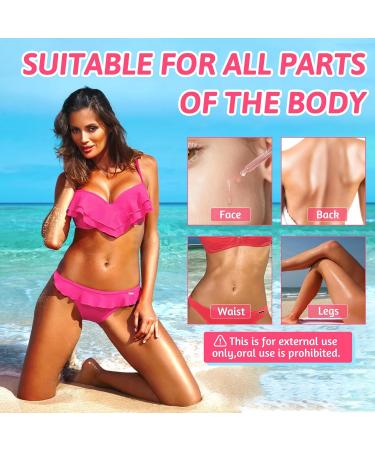 71Nmly 2PCS Sunless Tanning Drops120ML Self Tanning DropsSelf Tanning Face and Body Natural Melanin BoostingHerbal Tanning Moisturizer for All Skin Types - Buy Online on GoSupps.com