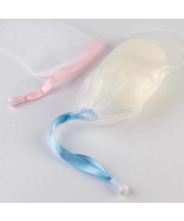 ECENCE 5X Nylon Soap Bag Set - Durable 15cm x 8.5cm Soap Sacks for Travel & Storage | International Shipping - Buy Online on GoSupps.com