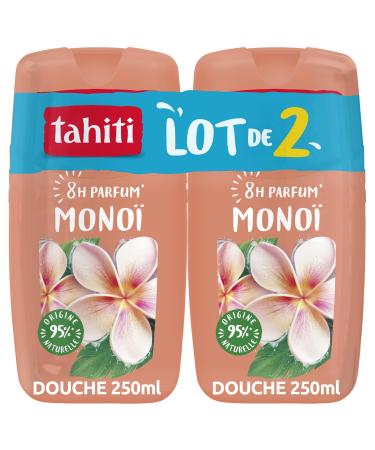 TAHITI TAHITI - Mono Shower Gel 8h Fragrance - 250 ml x2