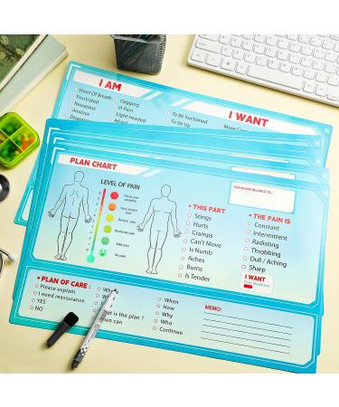 6 Pcs Colorful Picture Symbol Communication Cards for Nonverbal Patients - Communication Board for Kids and Adults - Buy Online on GoSupps.com
