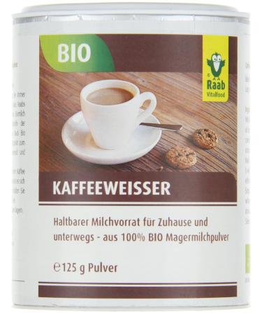 Buy Raab Vitalfood ORGANIC Coffee Whitener - Pack of 3 (3 x 125g) | Premium Vegan Creamer for Coffee | International Shipping Available - Buy Online on GoSupps.com