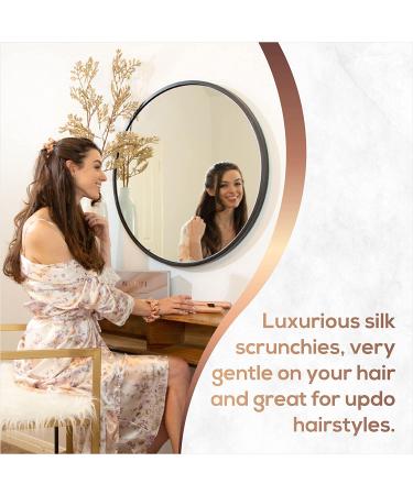 Mulberry Silk Heatless Hair Curler - Grade 6A 22MM Silk Curling Headband Set (Rose Gold) - Buy Online on GoSupps.com