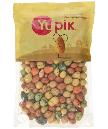 Yupik Tokyo Mix Seasoned Rice Crackers Snack 0.45Kg 0.45 kg (Pack of 1)