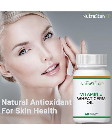 NutrastanXP Vitamin E Wheat Germ Oil 400 IU - 60 Liquid Capsules - Buy Online on GoSupps.com