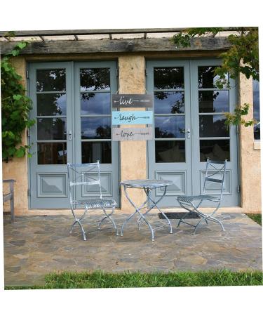 Abaodam Decorative Wooden Pendant Fall Decorations for Home Rustic Wood Wall Decoration Wood Wall Art Office 35X30CM As Shown1 - Buy Online on GoSupps.com