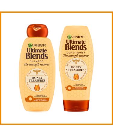 Garnier Garnier Ultimate Blends Honey Treasures Shampoo and Conditioner for Dry and Damaged Hair 360ml