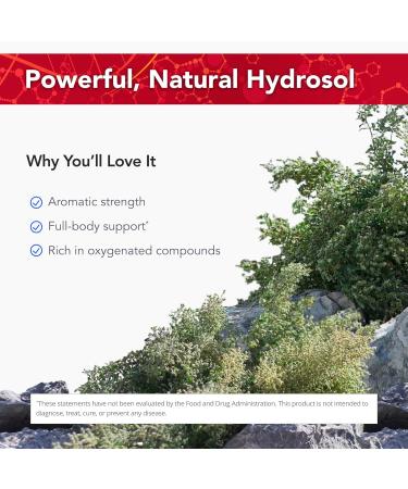 Physician's Strength Wild Oregano Essence - 12 fl oz - All-Natural Hydrosol - Supports Oxygen Levels - Non-GMO & Chemical Free - 12 Servings - Buy Online on GoSupps.com