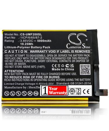Battery Replacement for F2 1ICP/6/65/87-2