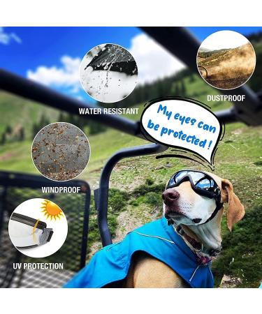 Dog Fashion: Doggles Goggles with UV Protection for Large/Medium Dogs - Buy Online on GoSupps.com