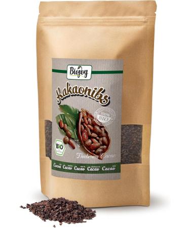 Biojoy Organic Raw Cocoa Nibs (500 g) unroasted no additives - Buy Online on GoSupps.com