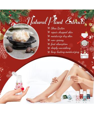 Dimsile 24 Set Christmas Hand Cream Gift Moisturizing Hand Lotion for Women Travel Size Lotion for Christmas Party Favors with Card for Xmas Mother Teacher Stocking Stuffer - Buy Online on GoSupps.com
