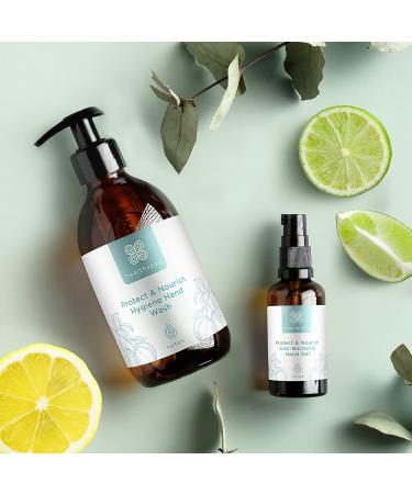 Healthspan Anti-Bacterial Hand Gel (50ml) | Essential Oils | 70% Ethanol | Protect & Nourish - Buy Online on GoSupps.com