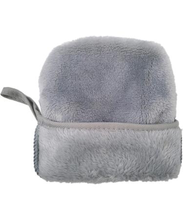 Polyte Premium Hypoallergenic Microfiber Makeup Remover Cloth - 3 Pack Grey Mitts (13x18 cm) - Chemical Free Facial Cleansing Cloth - Buy Online on GoSupps.com