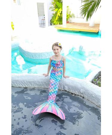 Shepretty Children's Mermaid Tail for Swimming - FenM24-110 | Fun & Colorful Swim Fin for Kids - Buy Online on GoSupps.com