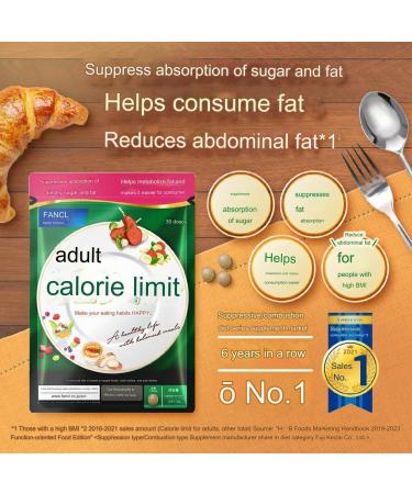 Calorie Limit for Adults - 90 Servings 270 Tablets | International Shipping Available - Buy Online on GoSupps.com