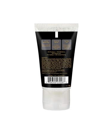 SheaMoisture African Black Soap Facial Wash & Scrub 1.5 oz â€“ Deep Cleansing & Clarifying - Buy Online on GoSupps.com