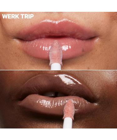 Milk Makeup Odyssey Lip Oil Gloss - Werk Trip (Dusty Rose) 0.2 oz | Fuller Lips Long-Lasting Moisture Vegan & Cruelty-Free - Buy Online on GoSupps.com