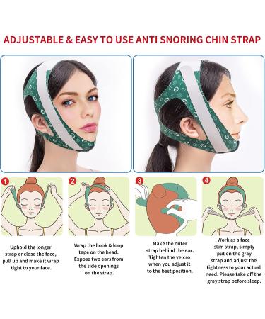 Adjustable Anti-Snoring Chin Strap for Women - Stop Snoring with NXKIDR Chin Strap for Sleeping - Buy Online on GoSupps.com