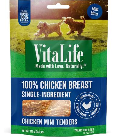 VitaLife 750g Sweet Potato & Duck Twists | 170g Chicken Mini Tenders All Natural Dog Treats - Buy Online on GoSupps.com