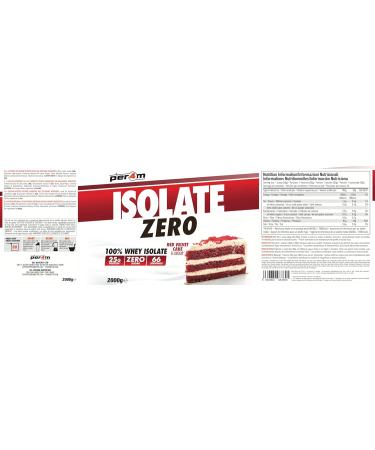  per4m Per4m Isolate Zero Red Velvet Cake 2 kg - Buy Online on GoSupps.com