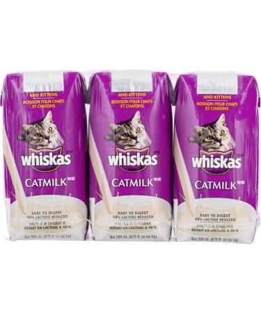 Whiskas Catmilk for Cats and Kittens - 6.75 fl oz. - 3ct