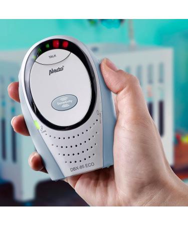 Alecto DBX-85 Digital ECO DECT Baby Monitor - 300m Range Night Light LED Noise Display International Shipping - Buy Online on GoSupps.com