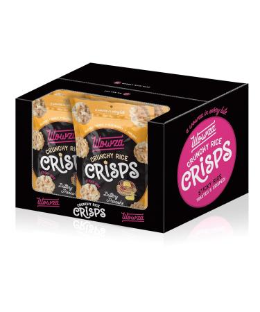 Buy Wowza Buttery Pancake Rice Crisps - Healthy Crunchy Rice Snacks 3.5 oz Bag (8 Pack) - International Shipping Available - Buy Online on GoSupps.com