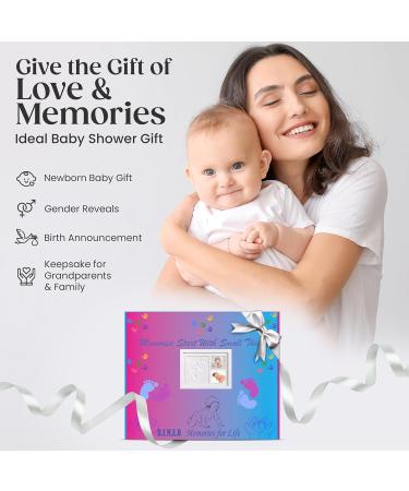 Baby Hand and Footprint Kit/New Mom Gifts/Gender Reveal Gifts/Baby Keepsake Box/Baby Shower Gifts/Clay paw print kit/Dog Paw Print Kit//baby picture frame/new baby gift/new born baby boys gift - Buy Online on GoSupps.com