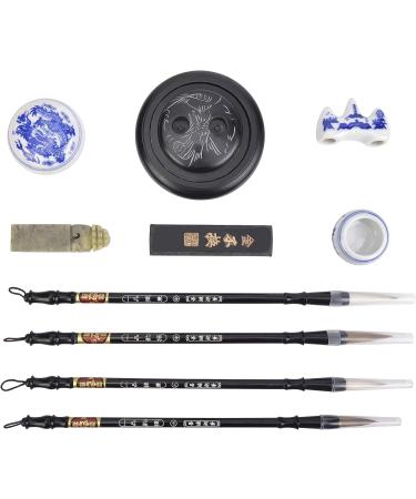 I-MART Chinese Calligraphy Brush & Sumi Water Writing Set - Perfect for Kanji Painting - Buy Online on GoSupps.com