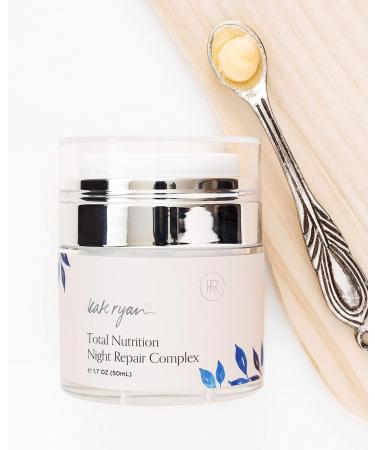 Total Nutrition Night Repair Complex - Retinol Cream for Aging Skin with Gotu Kola & Collagen Peptides | International Shipping - Buy Online on GoSupps.com