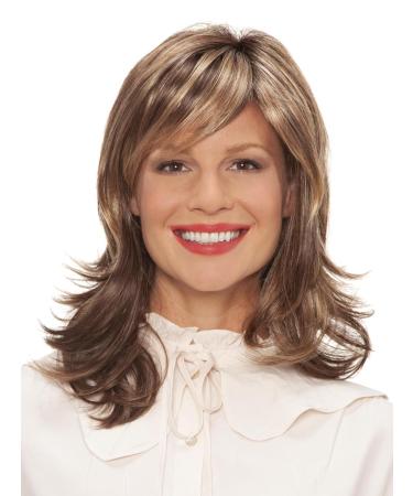 Lofty Wig Isabel - High-Quality Synthetic Hair Wig in Cognac Mix | Realistic Look Darker Neck | International Shipping Available - Buy Online on GoSupps.com