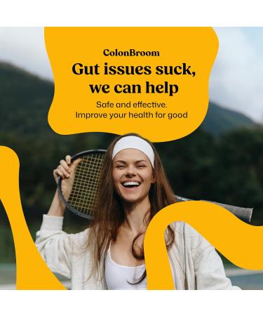 ColonBroom Premium Powder Supplement (Strawberry) - Colon Broom Psyllium Husk Fiber Powder Drink - Gluten Free Non-GMO Colon Cleanse for Bloating Relief & Gut Health 50 Servings 11.41 Ounce (Pack of 1) - Buy Online on GoSupps.com