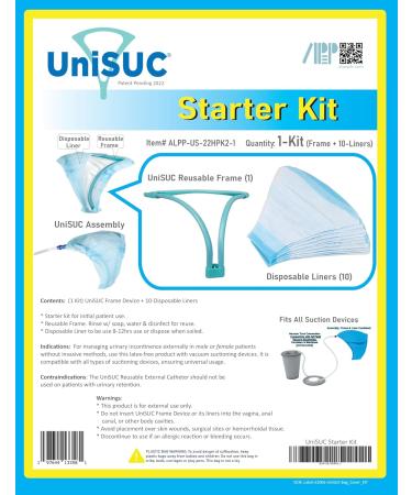 Unisex Siphoning Urinary Catheter Starter Kit - International Shipping Available | Premium Quality & Comfort - Buy Online on GoSupps.com