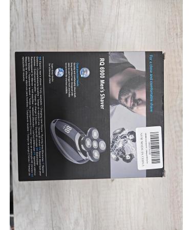 ZORUMAN 6D Electric Head Shaver for Men - 5-in-1 Cordless Shavers for Bald Men - LED Display, IPX7 Waterproof - Wet/Dry Use - 6900-BLACK - Buy Online on GoSupps.com