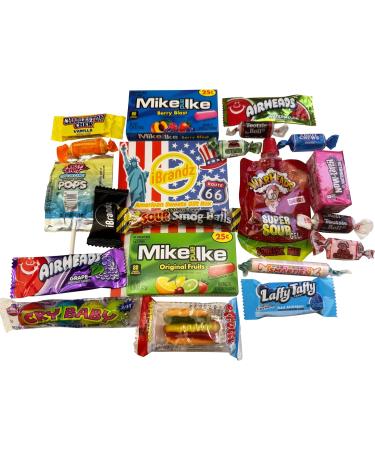 American Sweets Gift Box American Candy Sweet Hamper. Sweet Box - Buy Online on GoSupps.com