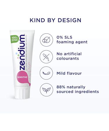 Zendium Sensitive Toothpaste 75 ml / 2.5 fl oz by Zendium - Buy Online on GoSupps.com