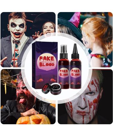  Generisch Halloween Blood - Makeup Spray - 160 ml - Special Effect - Washable - For Clothes and Face Zombies - Buy Online on GoSupps.com